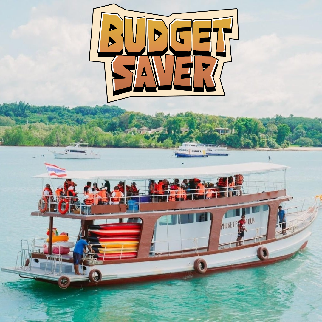 VALUE BIG BOAT CRUISER              🛥James Bond Island Day Tour 

👀 Perfect for younger travellers on a budget!!!
