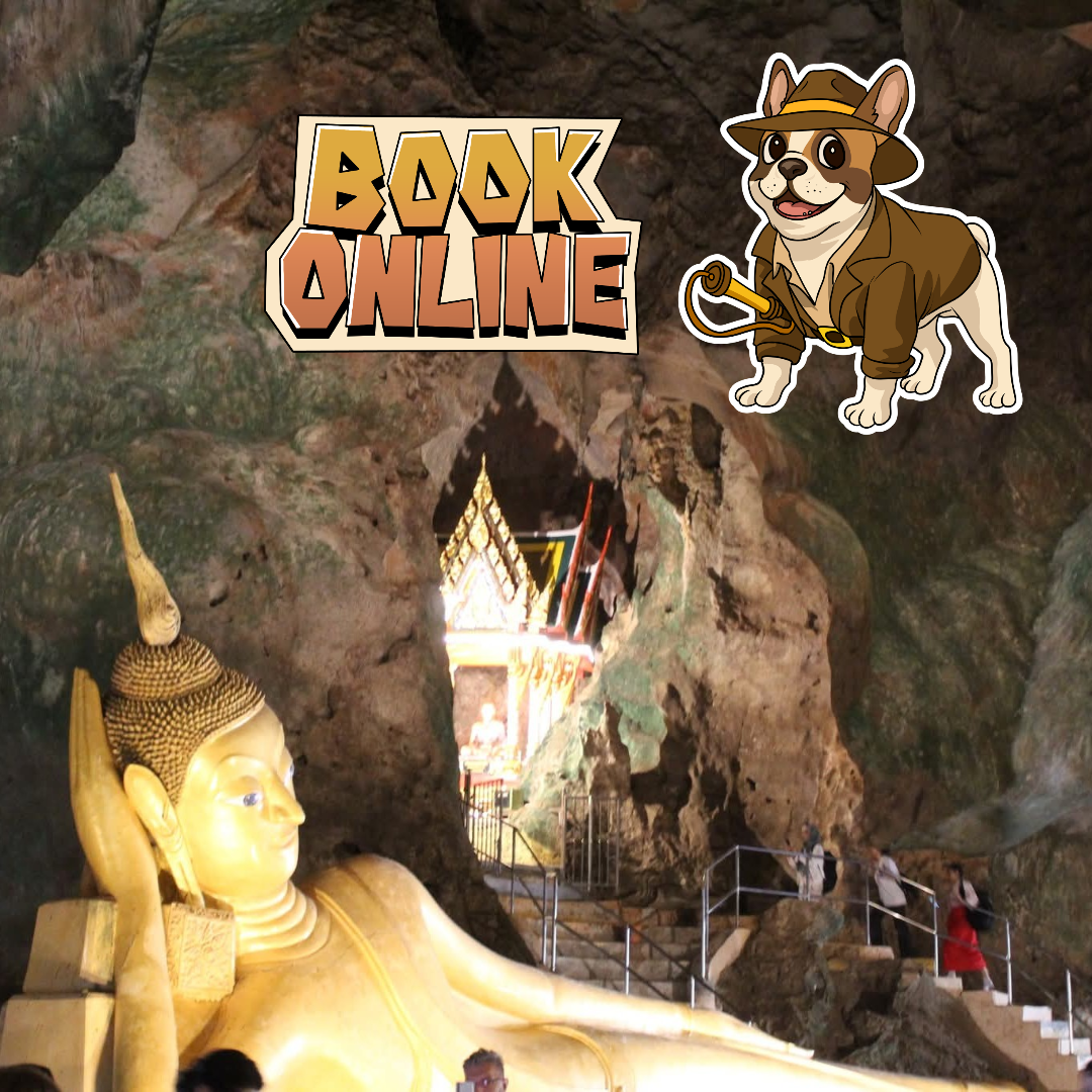 🐒MONKEY CAVE (Suwankuha Temple) + RAFTING 5.5km + FLYING FOX 200m + jungle treck to WATERFALL