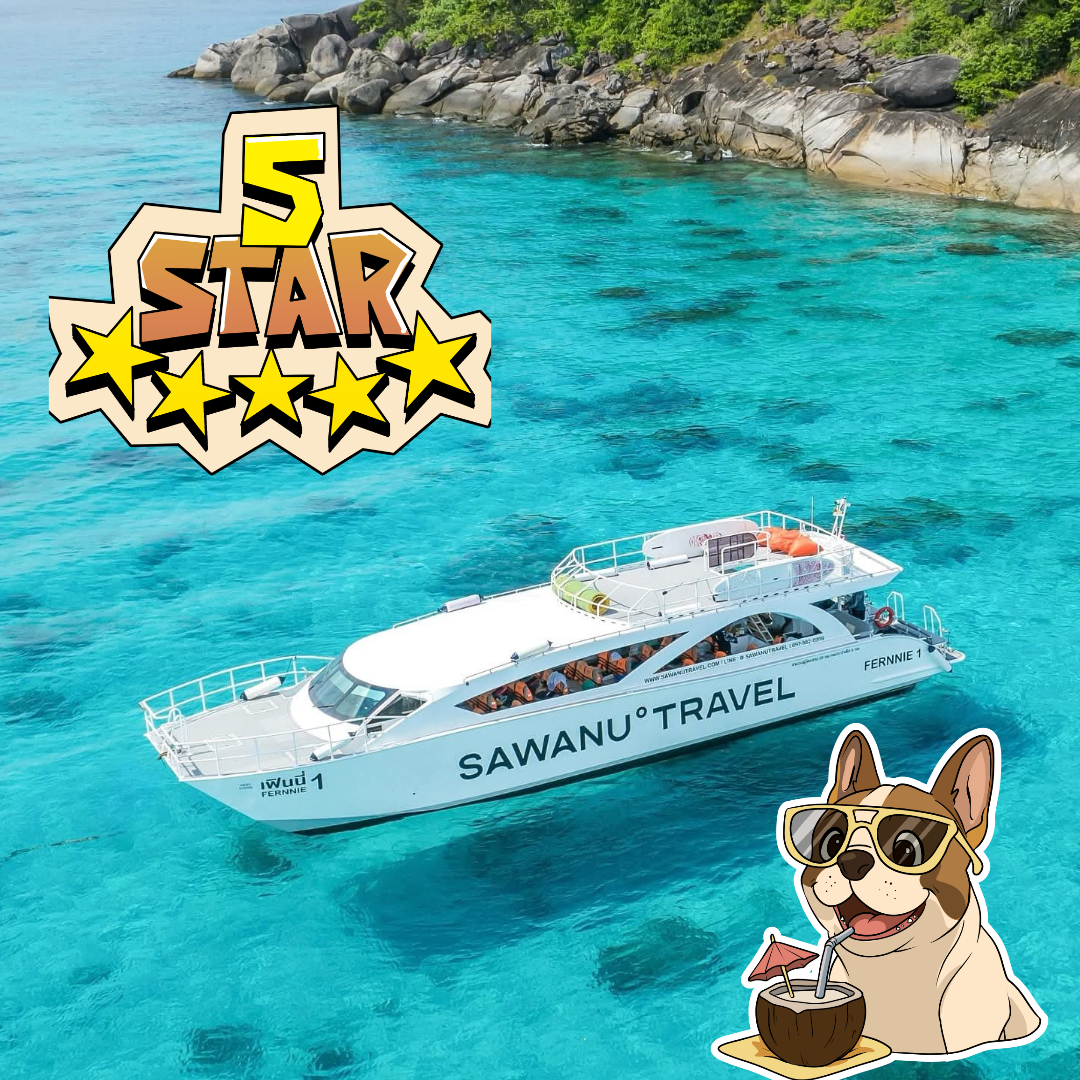 5 STAR LUXURY                           🛥SIMILAN ISLAND TOUR